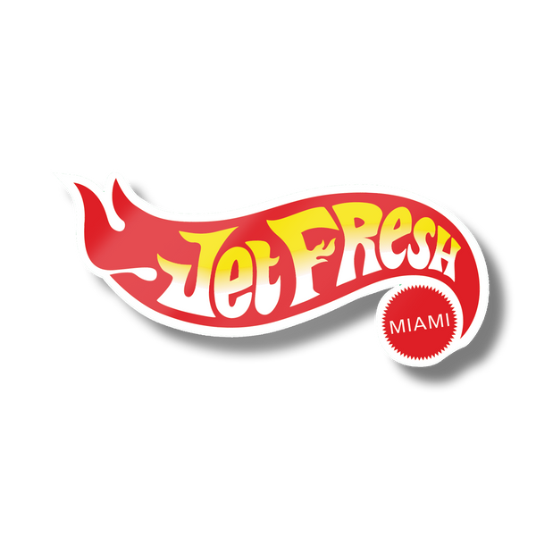 Jet Fresh Racing Petals Sticker