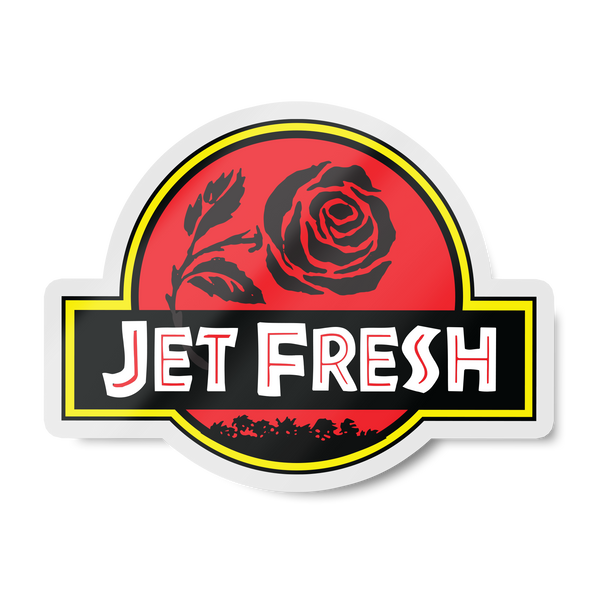 Jet Fresh Jurassic Petals Sticker